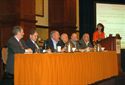 Colleen Crowninshield of the Pima Association of Governments moderats&nbsp;a panel session on "Lessons Learned: Fleet Managers Share Real-World AFV Experiences and Concerns."