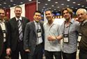 An exciting group of attendees at the Car Rental Show Opening Reception.