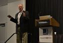 Mountain climber John Amatt delivered an inspirational and riveting keynote address on overcoming obstacles and using teamwork to achieve success, likening his experience climbing Mount Everest to the challenges fleet managers currently face.
