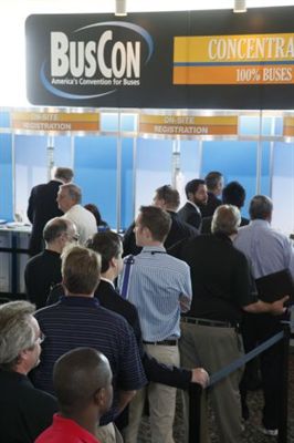 Attendees lined up eagerly waiting to register in time for the grand opening.